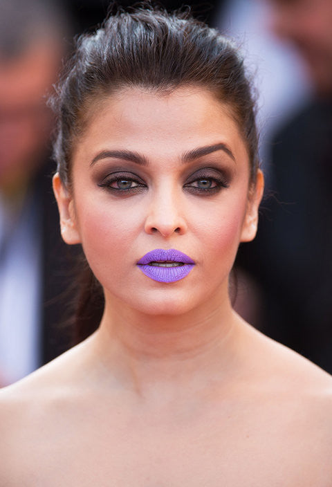 CANNES BEAUTY TREND: AISHWARYA RAI'S PURPLE LIPSTICK