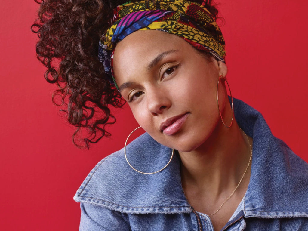 Alicia Keys is Dares To Bare Her No Makeup Look On The Voice