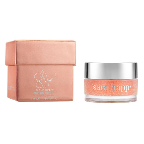 Sara Happ - Sparkling Peach Lip Scrub
