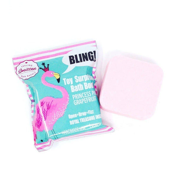 Feeling Smitten - Princess Pink Grapefruit Surprise Bath Bomb