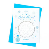 Feeling Smitten - Let It Snow Bath Card