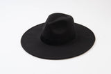 Lucca Couture - Black Pattern Trim Fedora