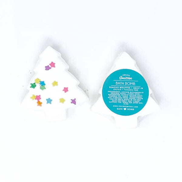 Feeling Smitten - White Christmas Tree Bath Bomb