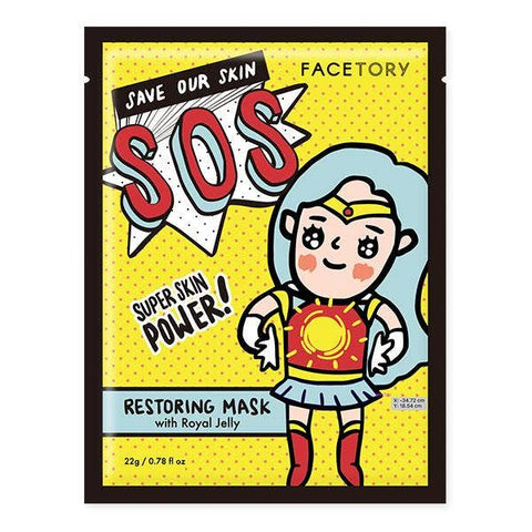 FaceTory - SOS Restoring Mask with Royal Jelly