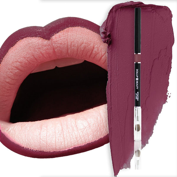 Dollup Beauty (Intense Berry) Automatic Lip Liner Pen