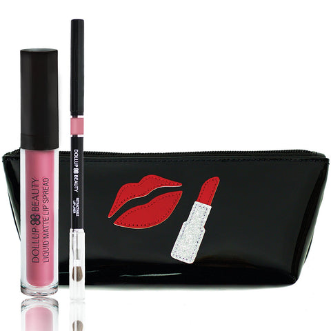Words to Lip By Lippie Kit - Kill 'em with Kindness and Lipstick