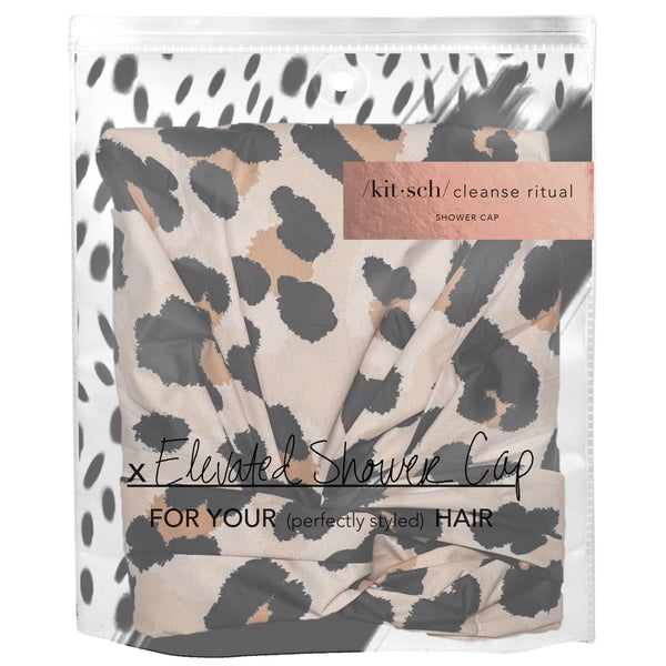 KITSCH - Leopard Shower Cap