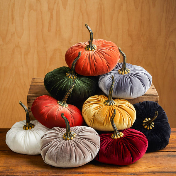 Your Heart's Content - Extra Large Velvet Pumpkins