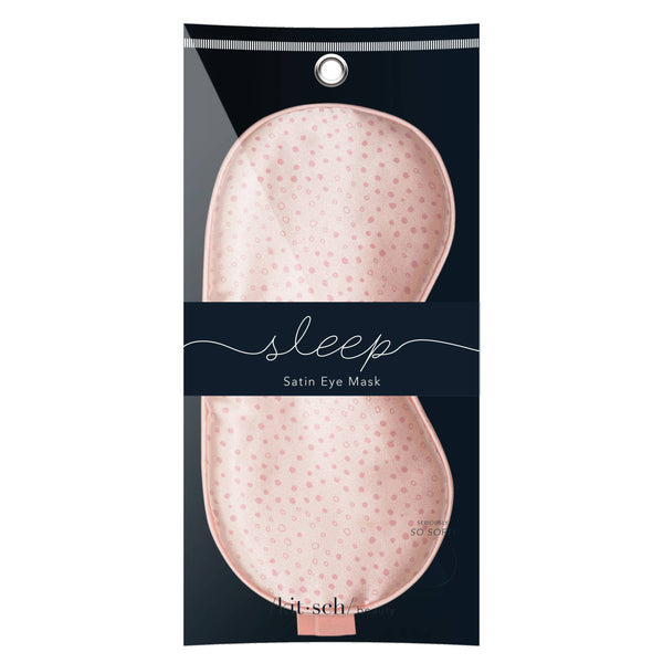 KITSCH - Micro Dot Satin Eye Mask